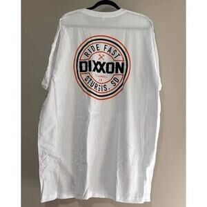 Dixxon Sturgis Ride Fast White